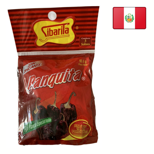 Aji panca especial molido PANQUITA Sibarita Sin Picante 93.6 grams 3.3 oz 3 pack