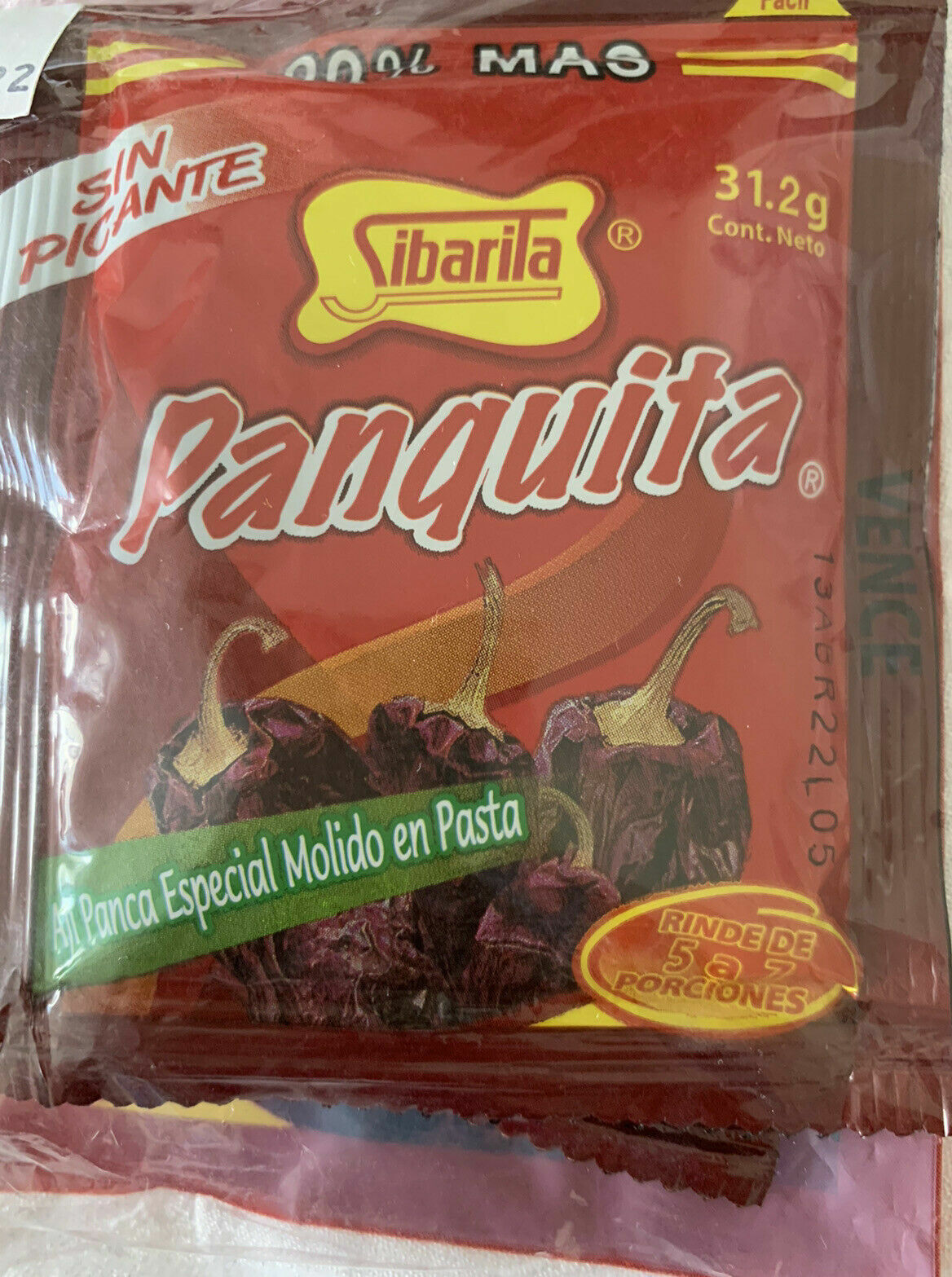 Aji panca especial molido PANQUITA Sibarita Sin Picante 93.6 grams 3.3 oz 3 pack