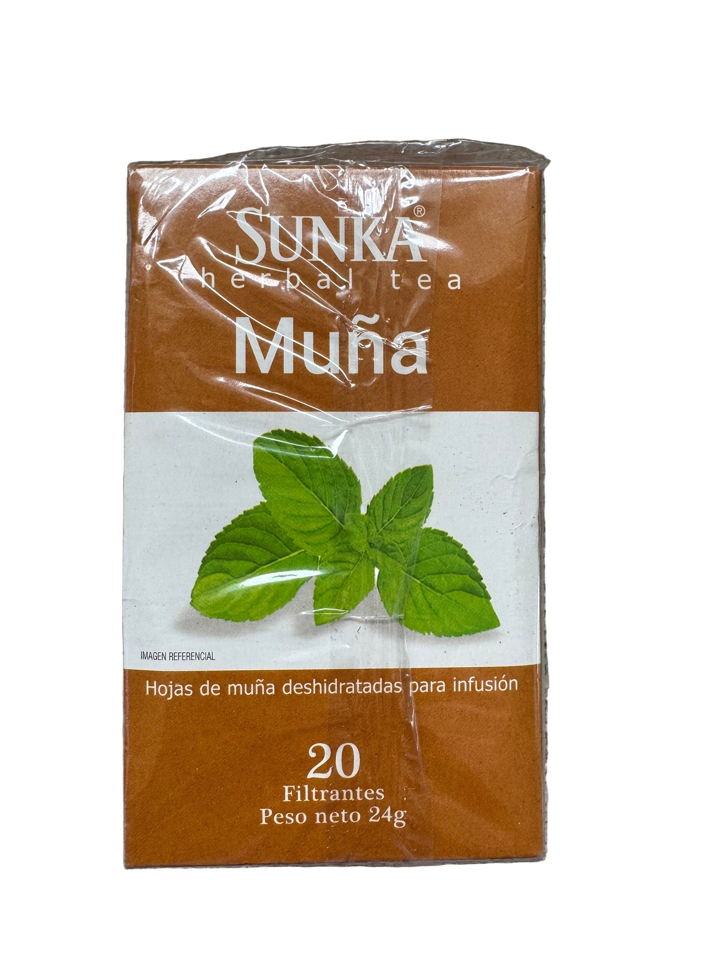 SUNKA Muña Herbal Tea – 20 Tea Bags – Andean Digestive Infusion from Peru