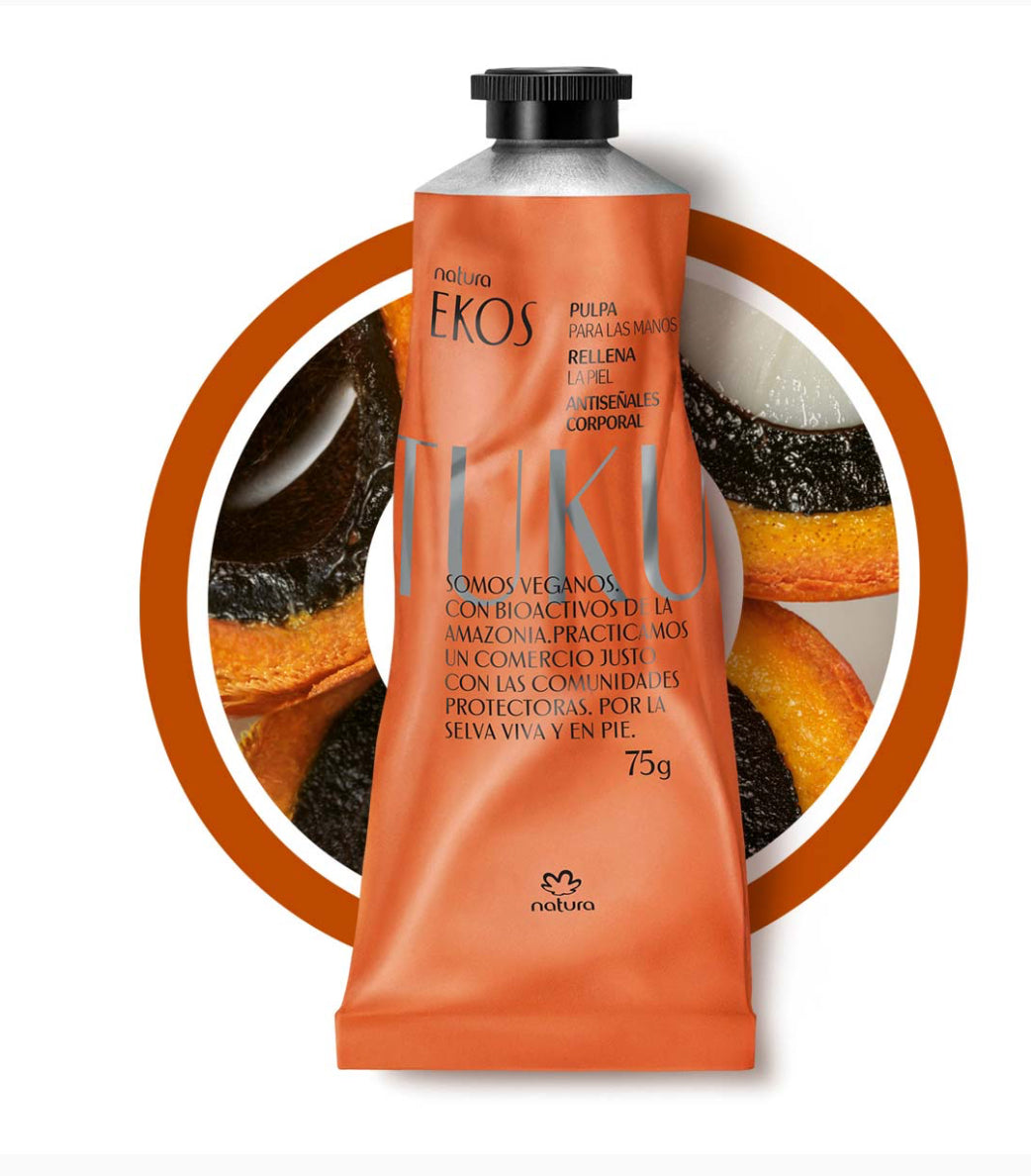 Crema de Manos Natura EKOS tukumá hidratación 75g 2.6oz