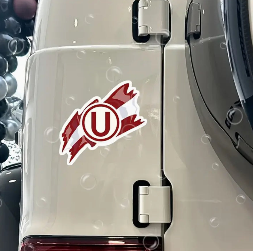 Universitario de deportes Sticker for Cars, Bumpers, Windows, Laptops, Cups, and Phones 5.9” x 5.9”