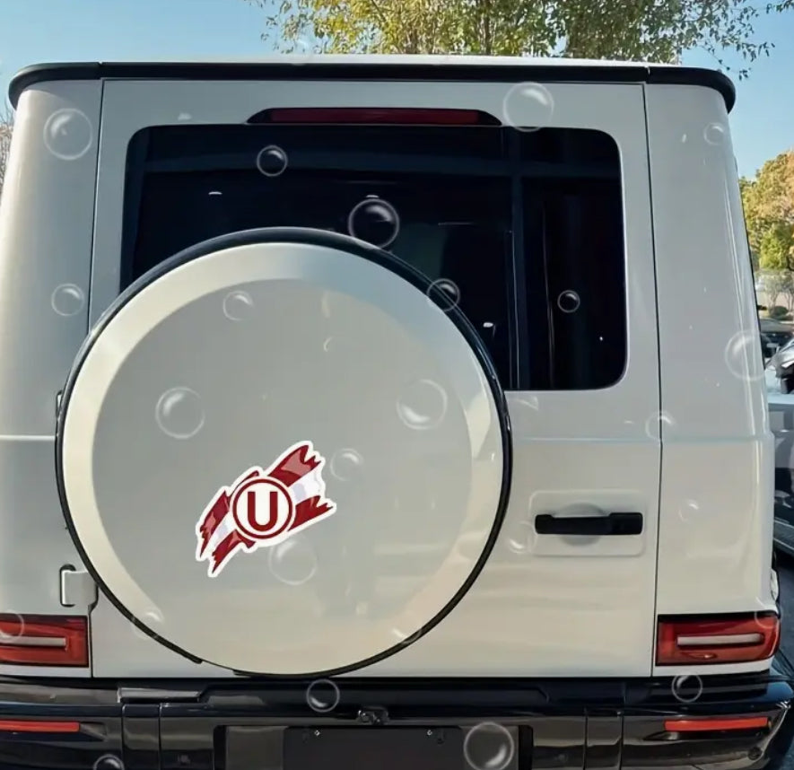 Universitario de deportes Sticker for Cars, Bumpers, Windows, Laptops, Cups, and Phones 5.9” x 5.9”