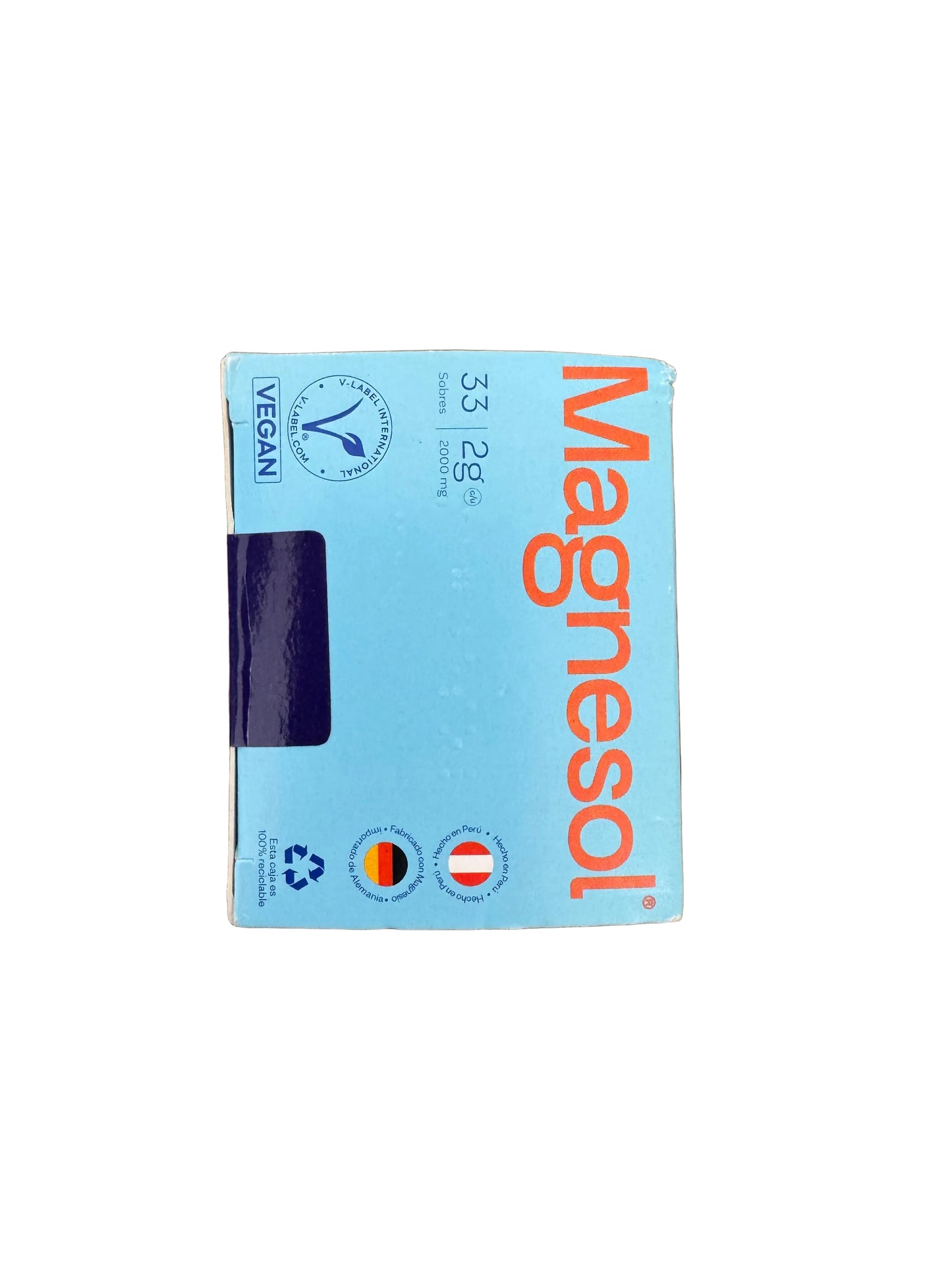 Magnesol Peru Magnesium Zinc Supplement 33 Sachets Nutritional Powder