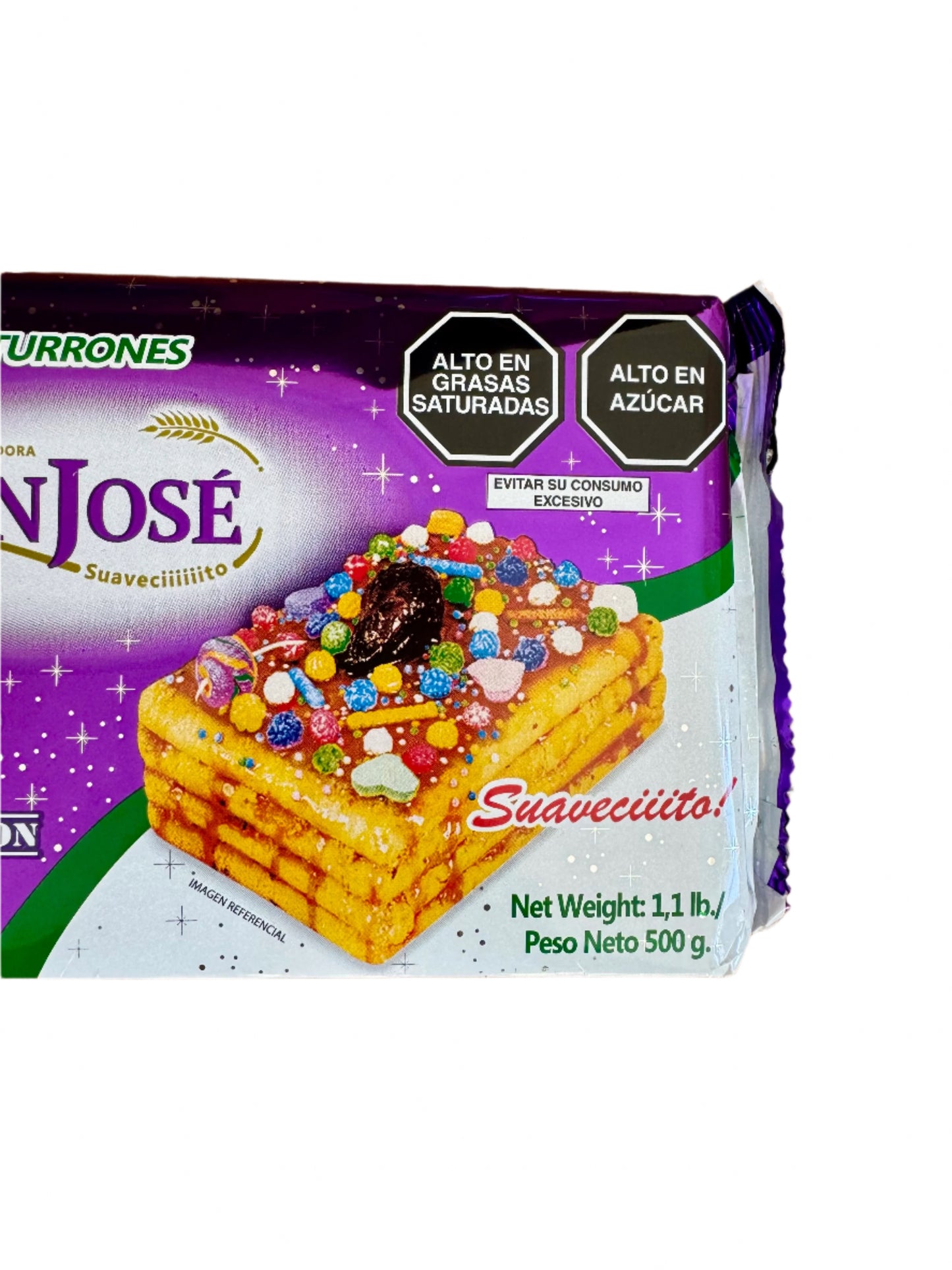 Peruvian San José Turrón – 1.1 lbs / 500 g - Traditional Sweet Nougat