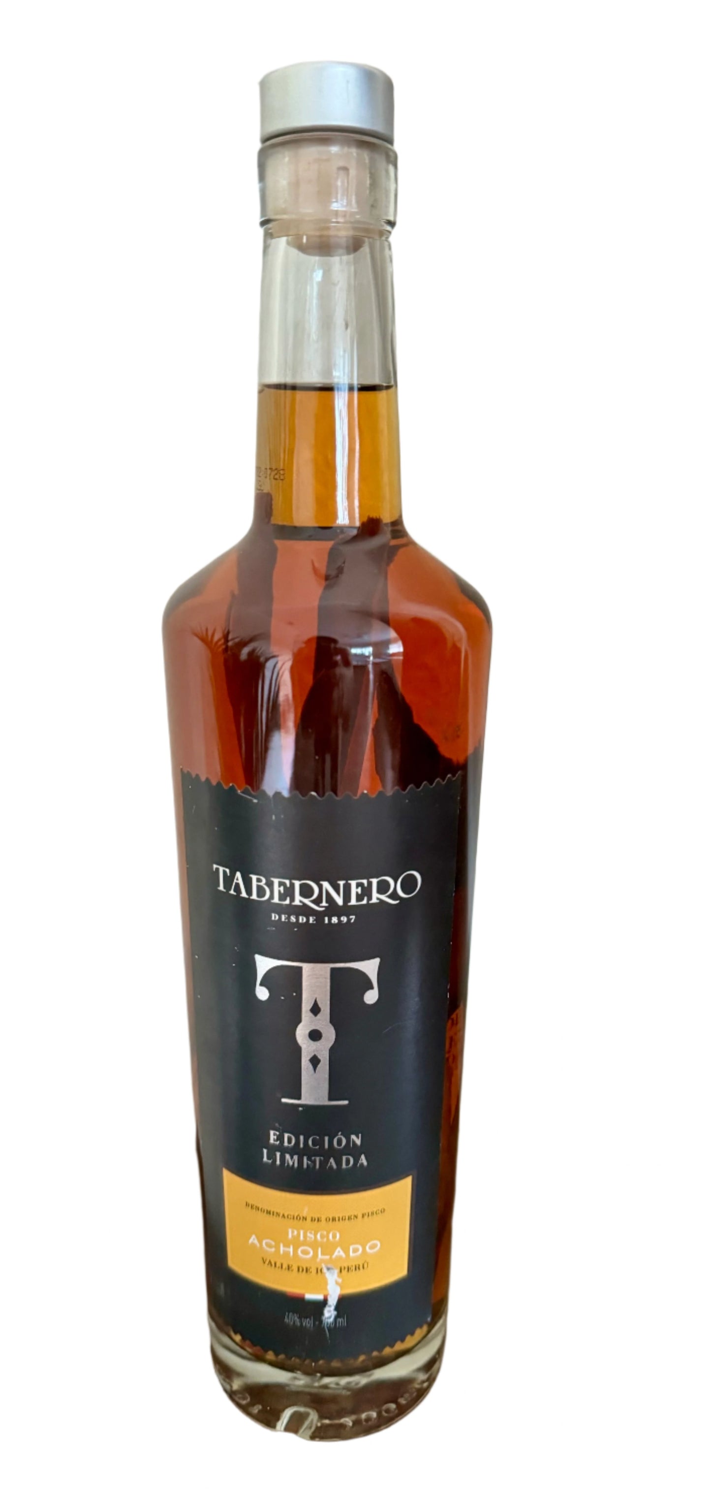 Tabernero Edición Limitada Pisco Acholado macerado de canela 750 ml