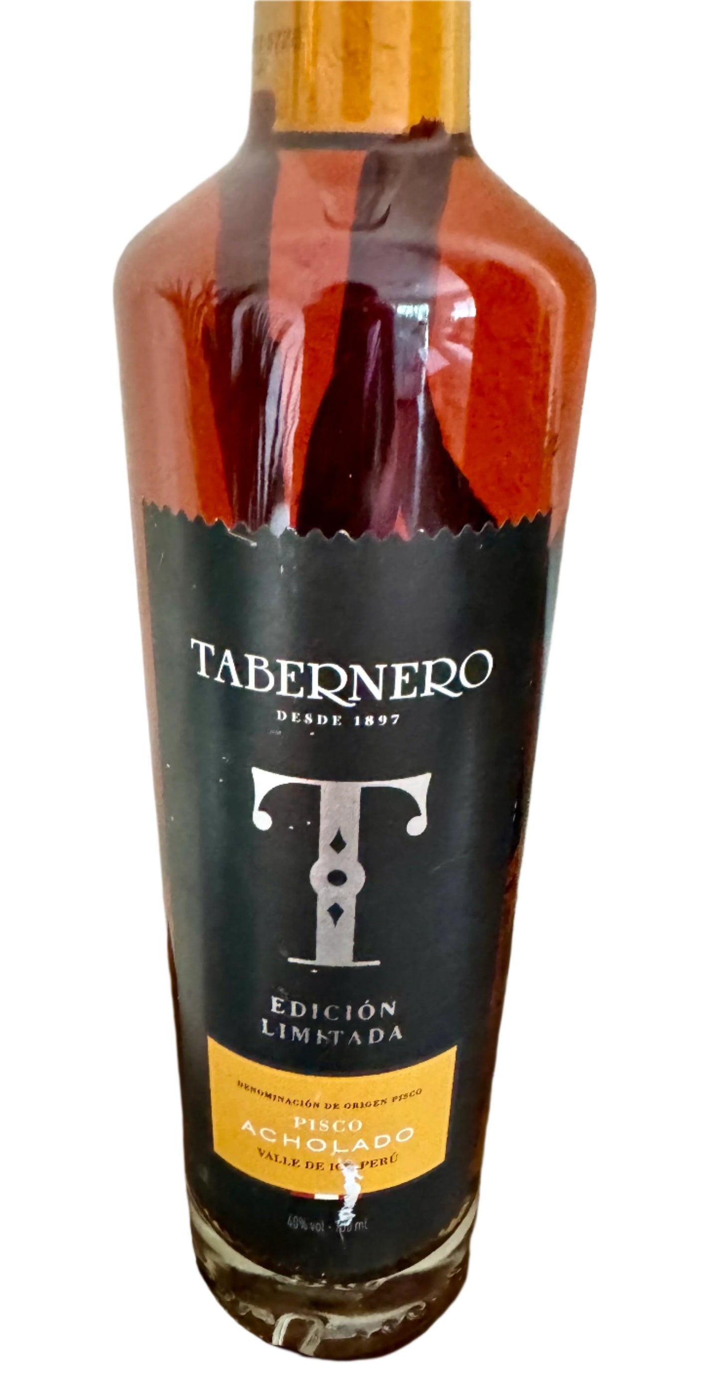 Tabernero Edición Limitada Pisco Acholado macerado de canela 750 ml