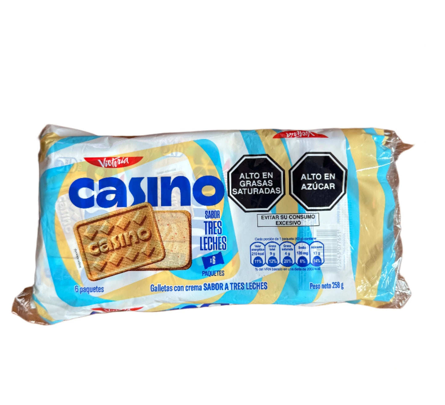Victoria Casino Galletas Peruanas Tres Leches 9.10 oz