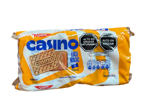 Victoria Casino Lucuma Cream Cookies – Peruvian Traditional Snack – 9.10 oz / 258 g