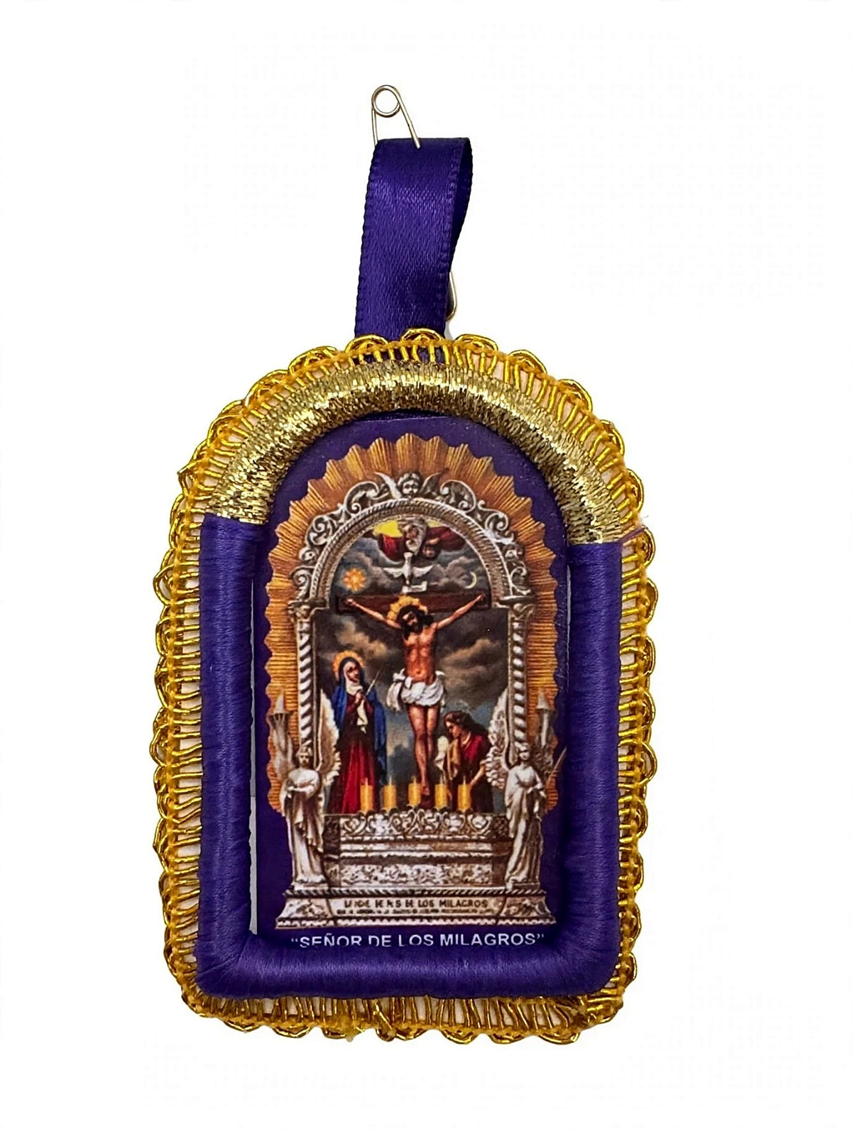 Virgen del Carmen Peruvian Detente – Double-Sided Catholic Protection Charm various sizes