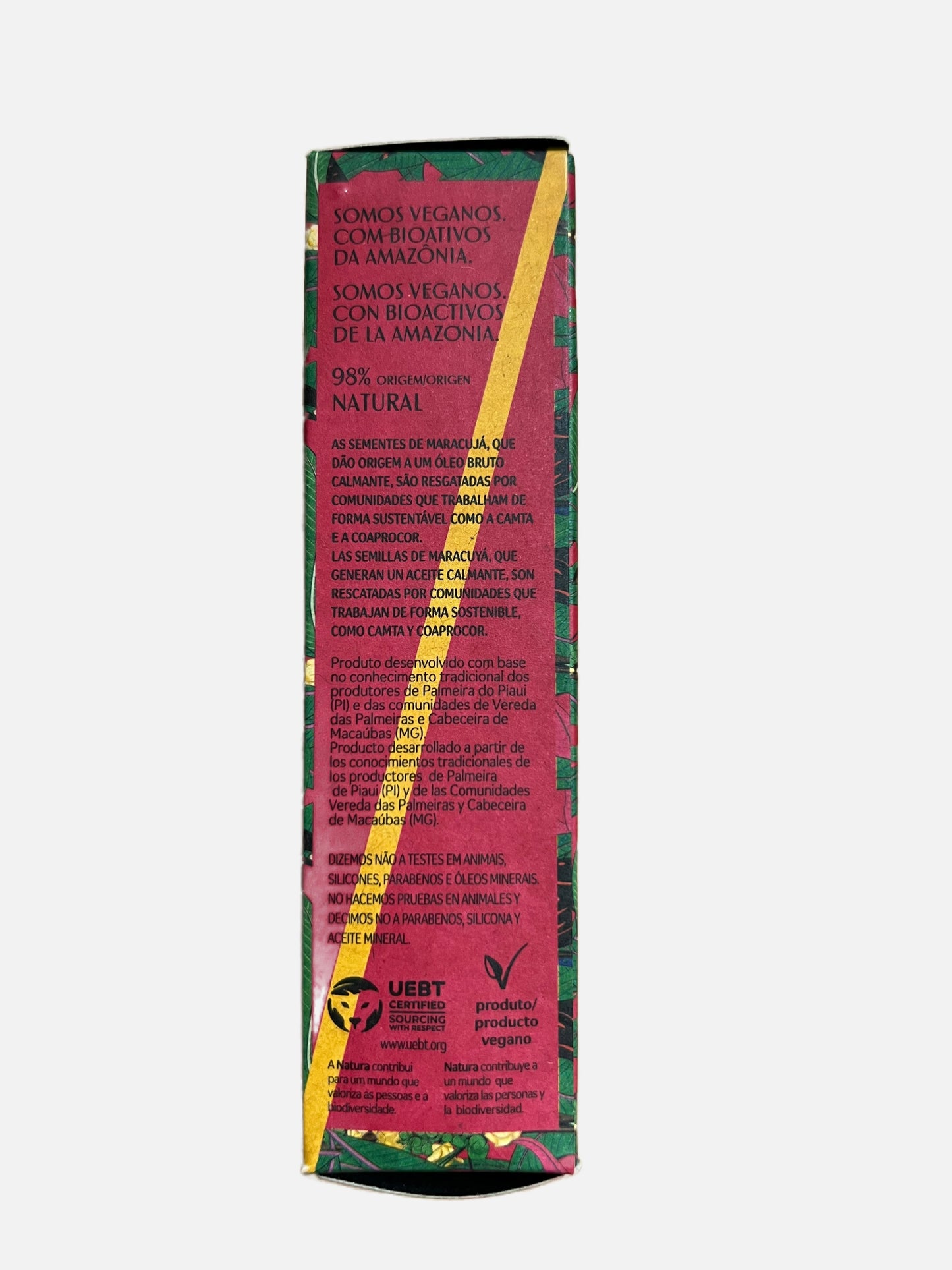 Natura Ekos Nectar Hidratante para Maos Ekos Maracuja - 75g Hidratacao Imediata