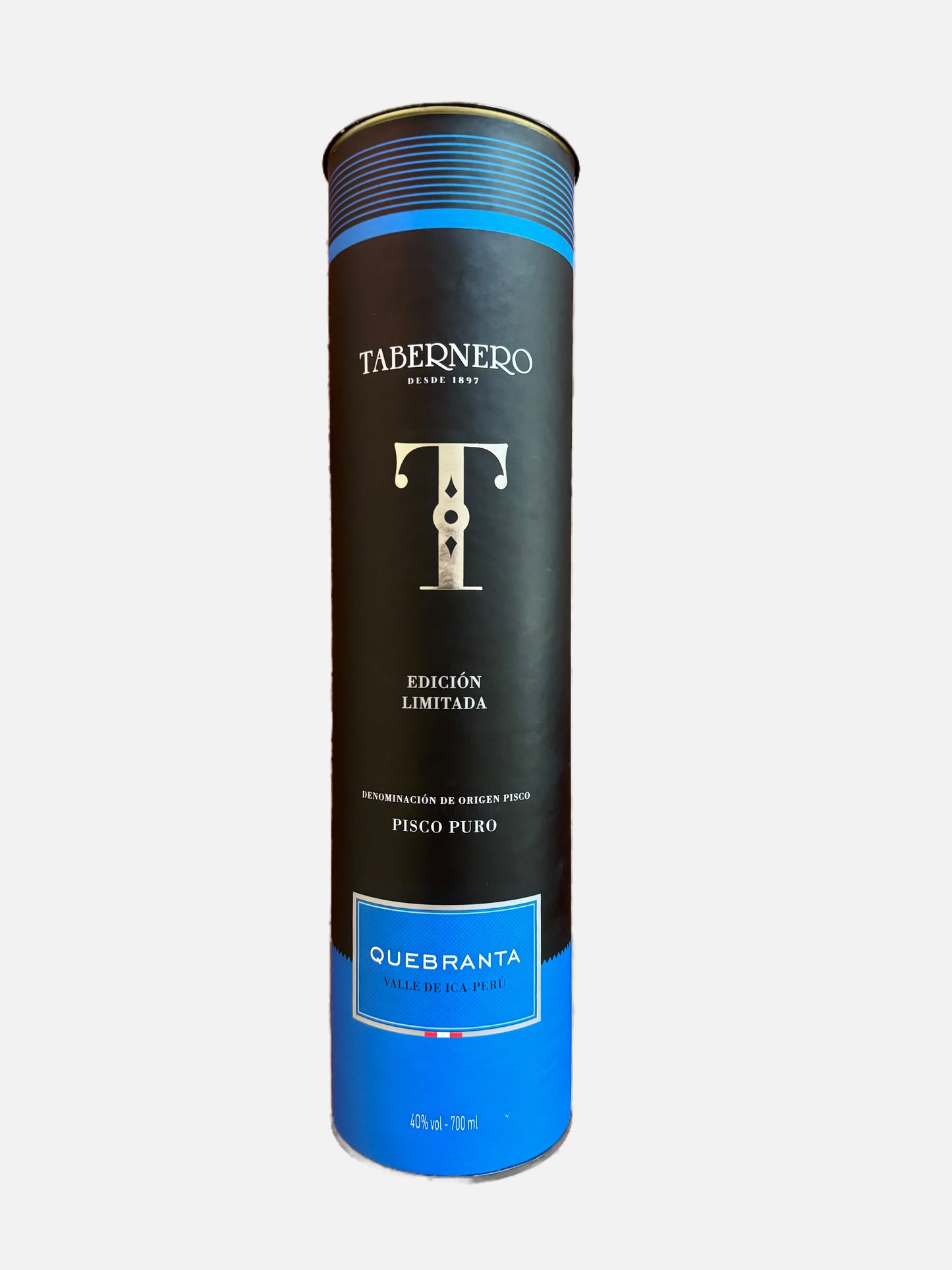 Tabernero Pisco Edición Limitada Quebranta 700 ml & Wasska Mix