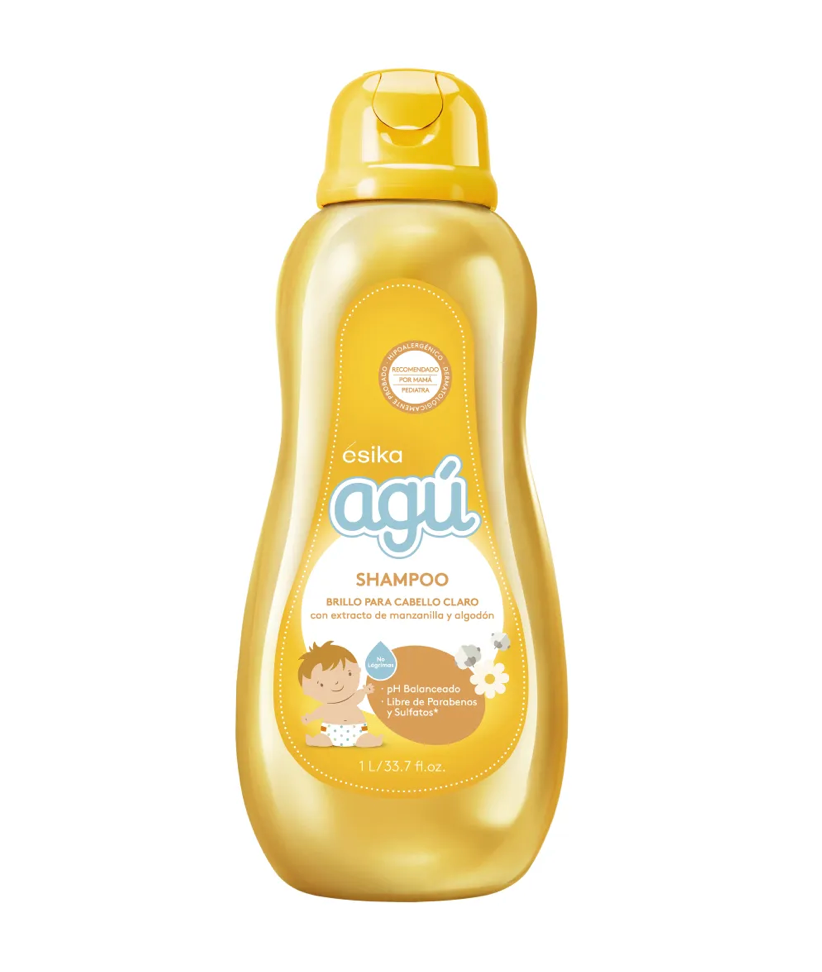 Esika Agú Shampoo with Vibrant Fragrance – 1 Liter