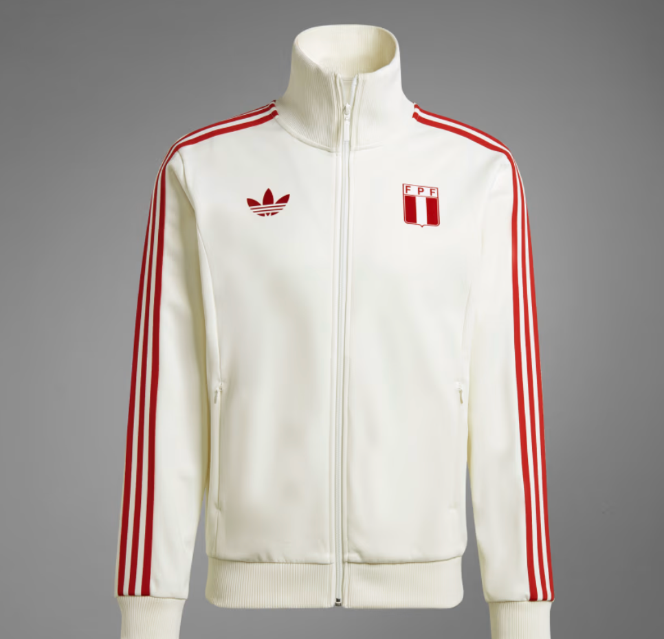 New Adidas Originals 2024 FPF Peru Soccer Official Jacket Size M