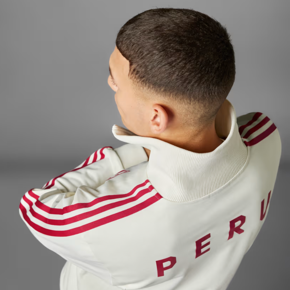 New Adidas Originals 2024 FPF Peru Soccer Official Jacket Size M