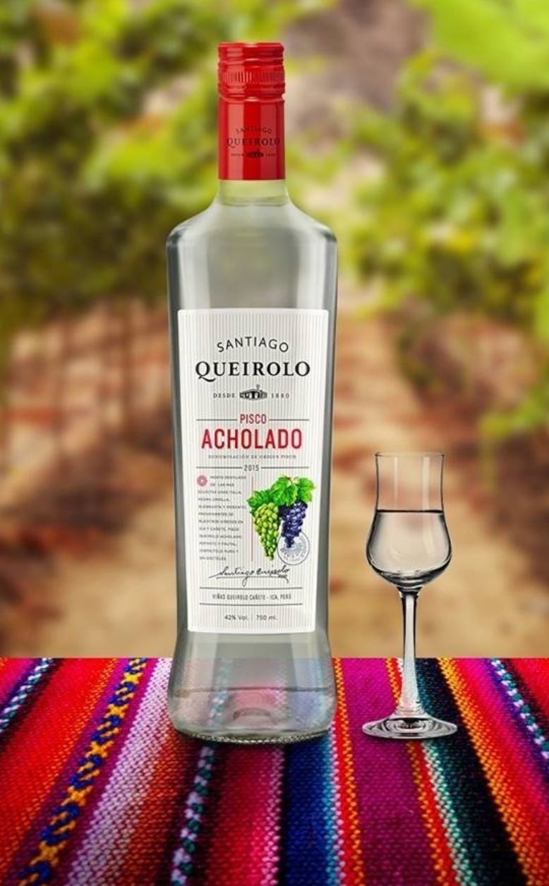 Queirolo Pisco Acholado 750 ml – Authentic Peruvian Spirit