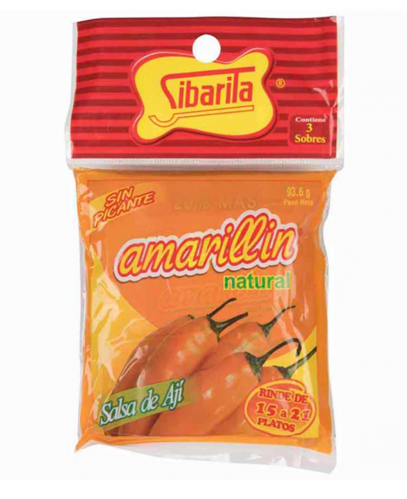 Sibarita Aji Amarillo Pepper Sauce - Peruvian Yellow Chili Paste 3 Pack 3.3oz