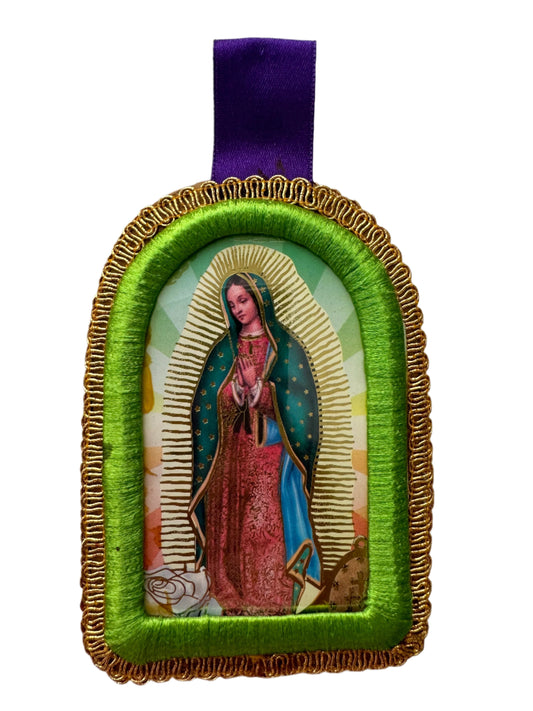Blessed Detente Señor de los Milagros & Virgin of Guadalupe – Religious Decor in Various Sizes