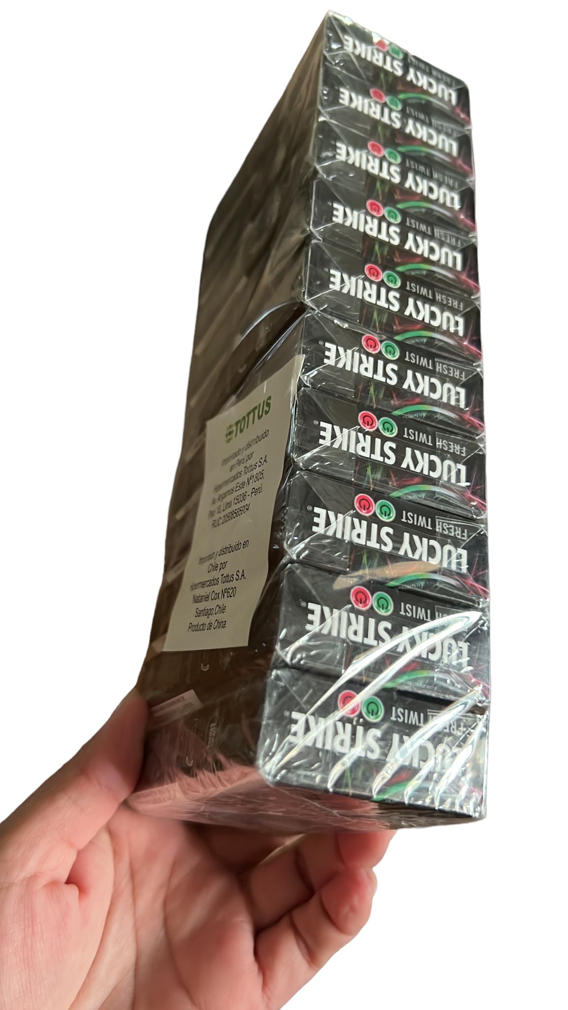 Lucky strike sabor a sandilla pack de 10