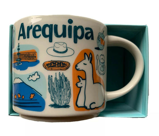 Starbucks 'Been There Series' Cup, Mug, Coffee mug - AREQUIPA, PERU Collectible Cup 14 oz
