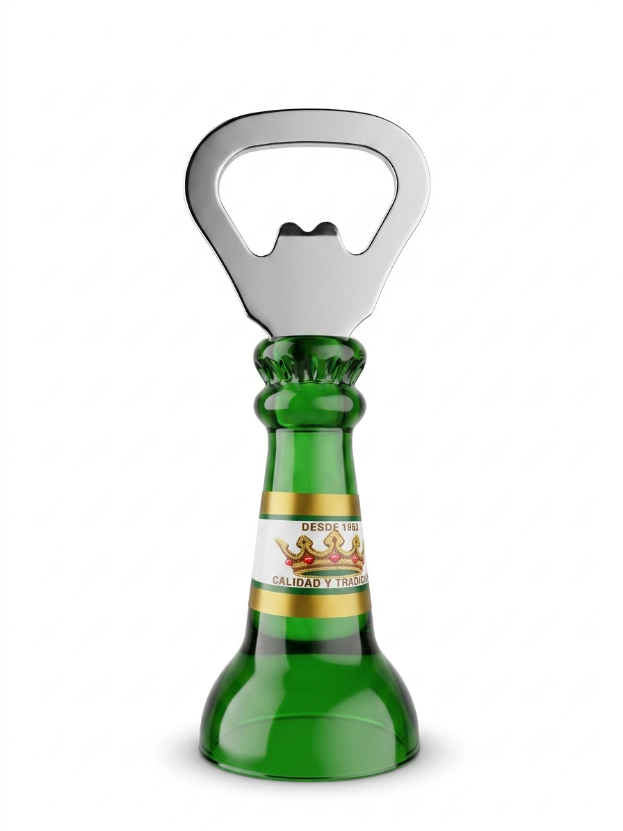 Pilsen & Cristal Bottle Opener – Peruvian Beer Souvenir, Bar Decor Collectible, Metal Opener 5.5”x1”