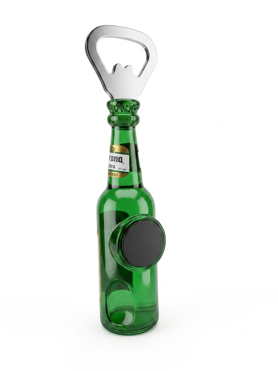 Pilsen & Cristal Bottle Opener – Peruvian Beer Souvenir, Bar Decor Collectible, Metal Opener 5.5”x1”
