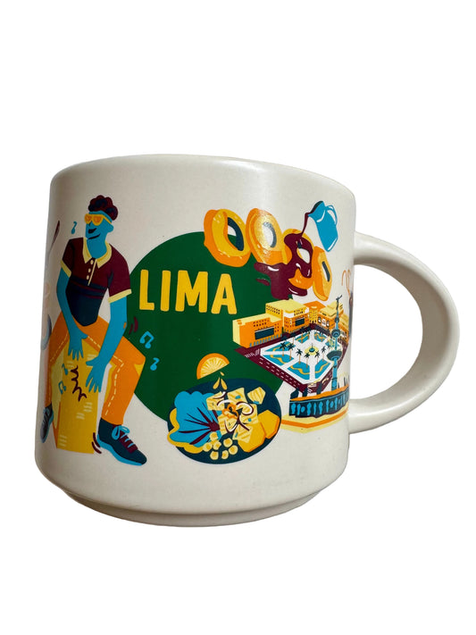 Taza, jarro, taza de café Starbucks 'Been There Series' - AREQUIPA, PERÚ Taza coleccionable 14 oz
