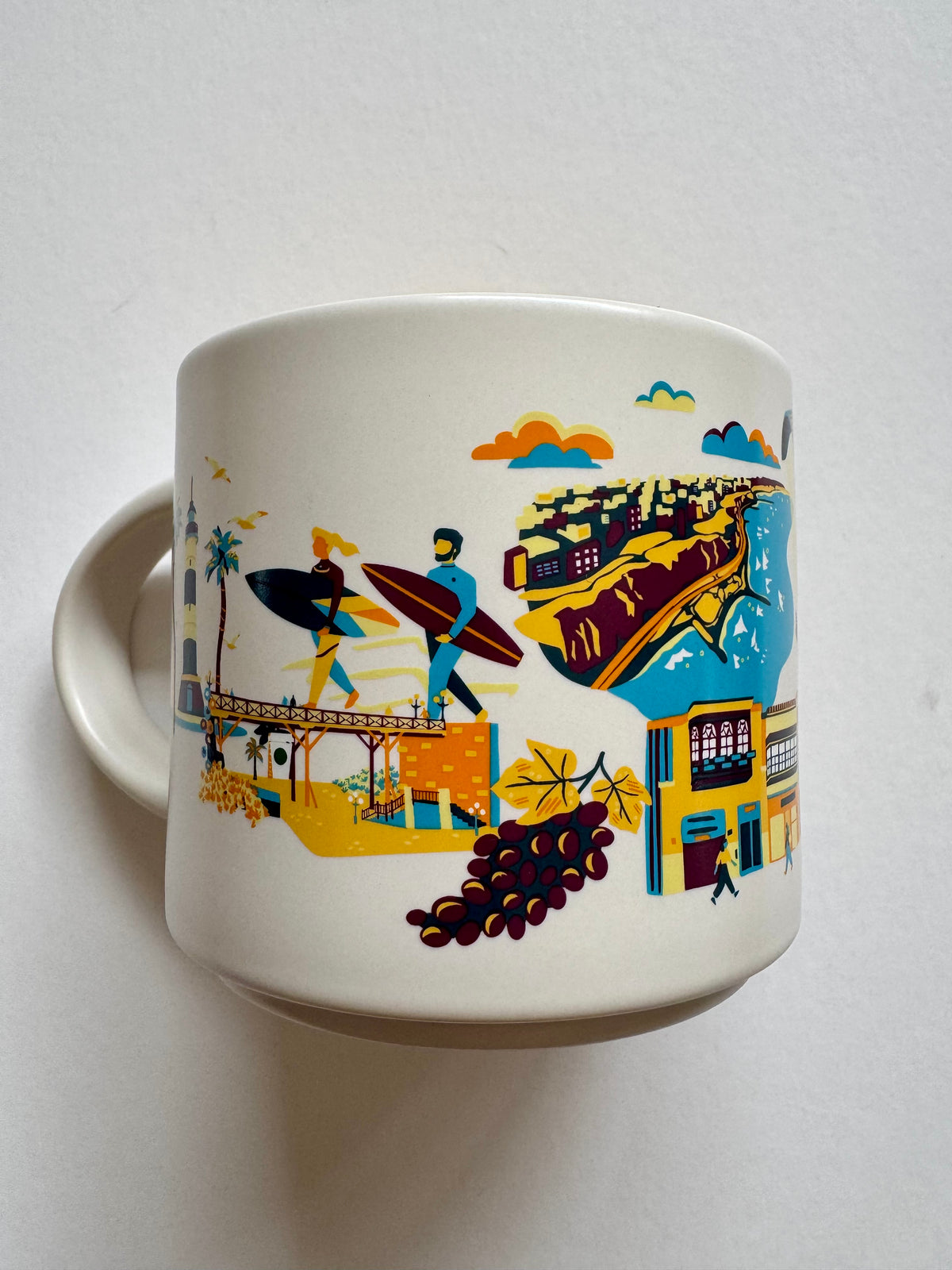 Taza, jarro, taza de café Starbucks 'Been There Series' - AREQUIPA, PERÚ Taza coleccionable 14 oz