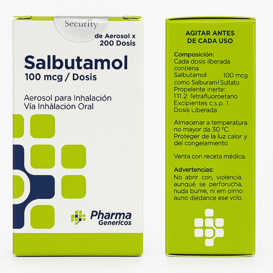 Salbutamol 100 mcg