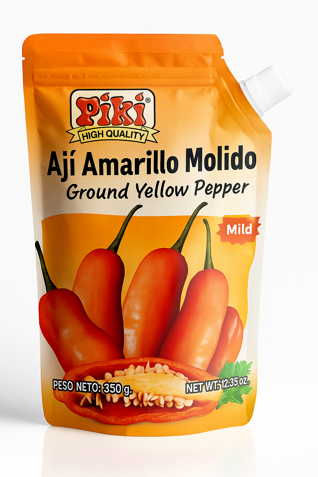 Piki Ground Yellow Chili Pepper - 12.35 oz /350 g