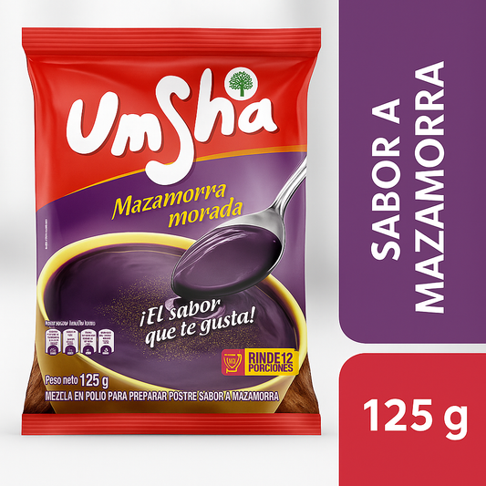 Umsha Mazamorra Morada Traditional Peruvian Purple Corn Dessert Mix
