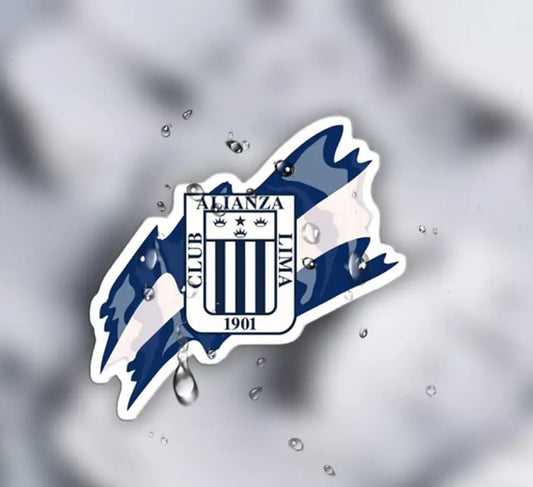 Alianza Lima Sticker for Cars, Bumpers, Windows, Laptops, Cups, and Phones 3”x3”