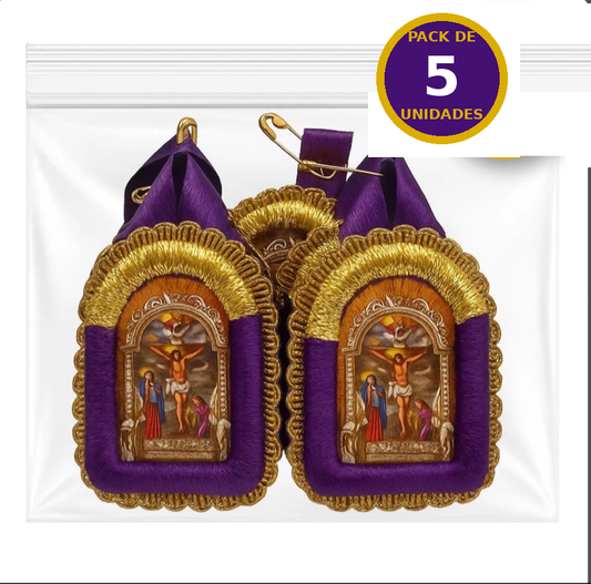 5 Detente Señor de los Milagros – Blessed Peruvian Religious Decor 2”X1.5”