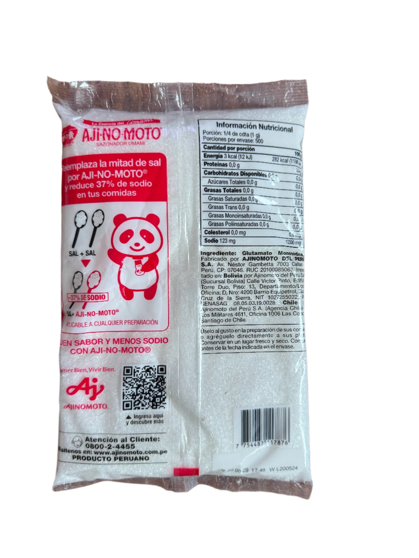 Ajinomoto Umami Seasoning Peruvian Style 500g 17.6 oz