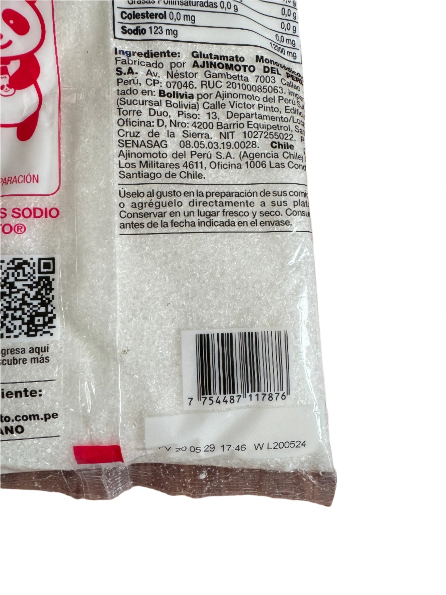 Ajinomoto Umami Seasoning Peruvian Style 500g 17.6 oz