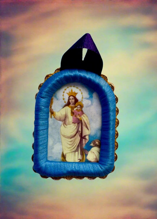 Peruvian Detente Señor de los Milagros & Virgen de las Nubes 2" x1.5"