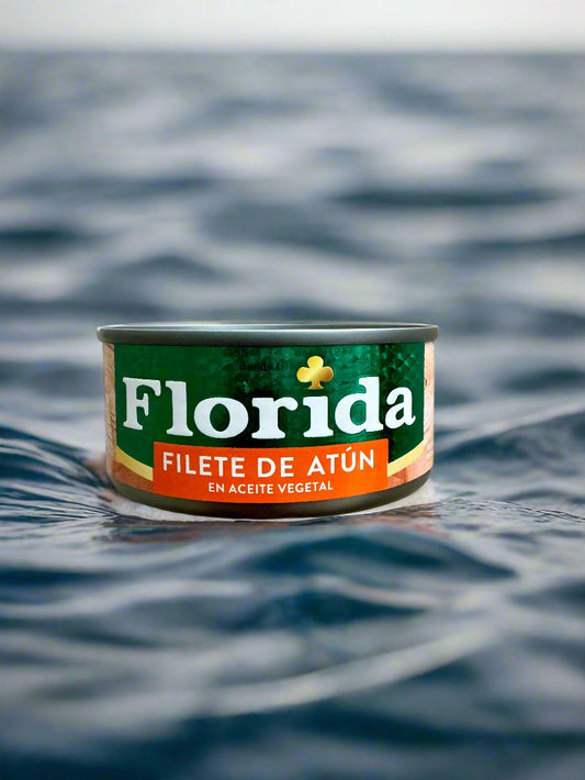 Florida Atun sólido En Aceite Vegetal Peruvian Solid Tuna In Oil Can 6 oz