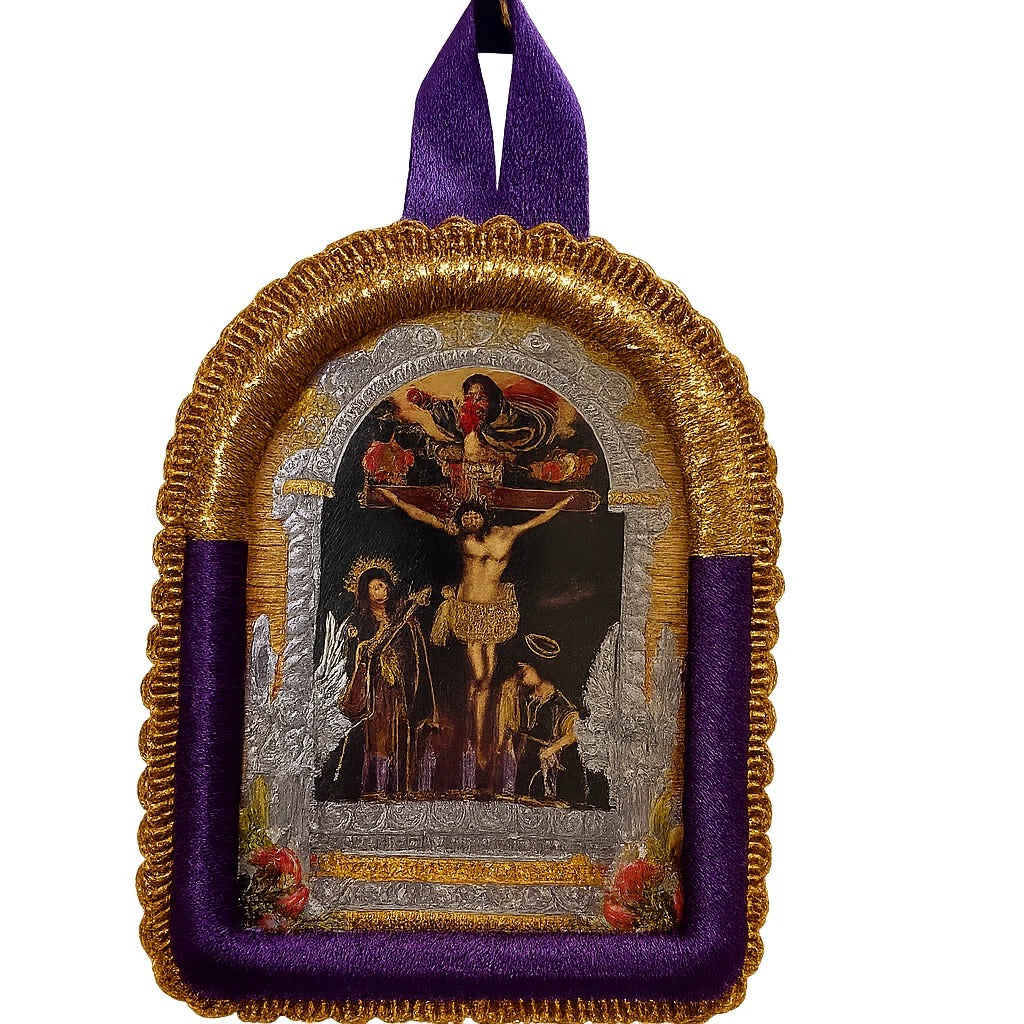 Detente del Señor de los Milagros y San Judas Tadeo – Amuleto Peruano de Protección