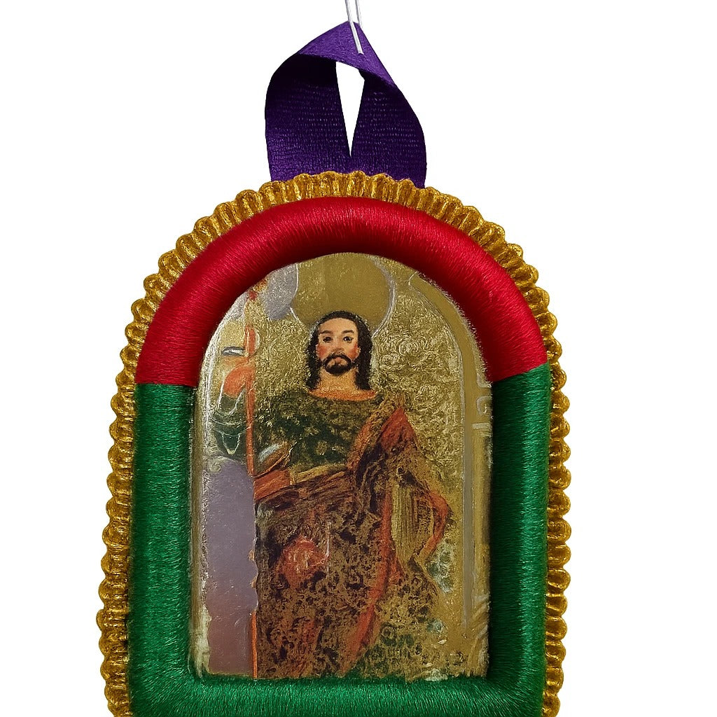 Detente del Señor de los Milagros y San Judas Tadeo – Amuleto Peruano de Protección