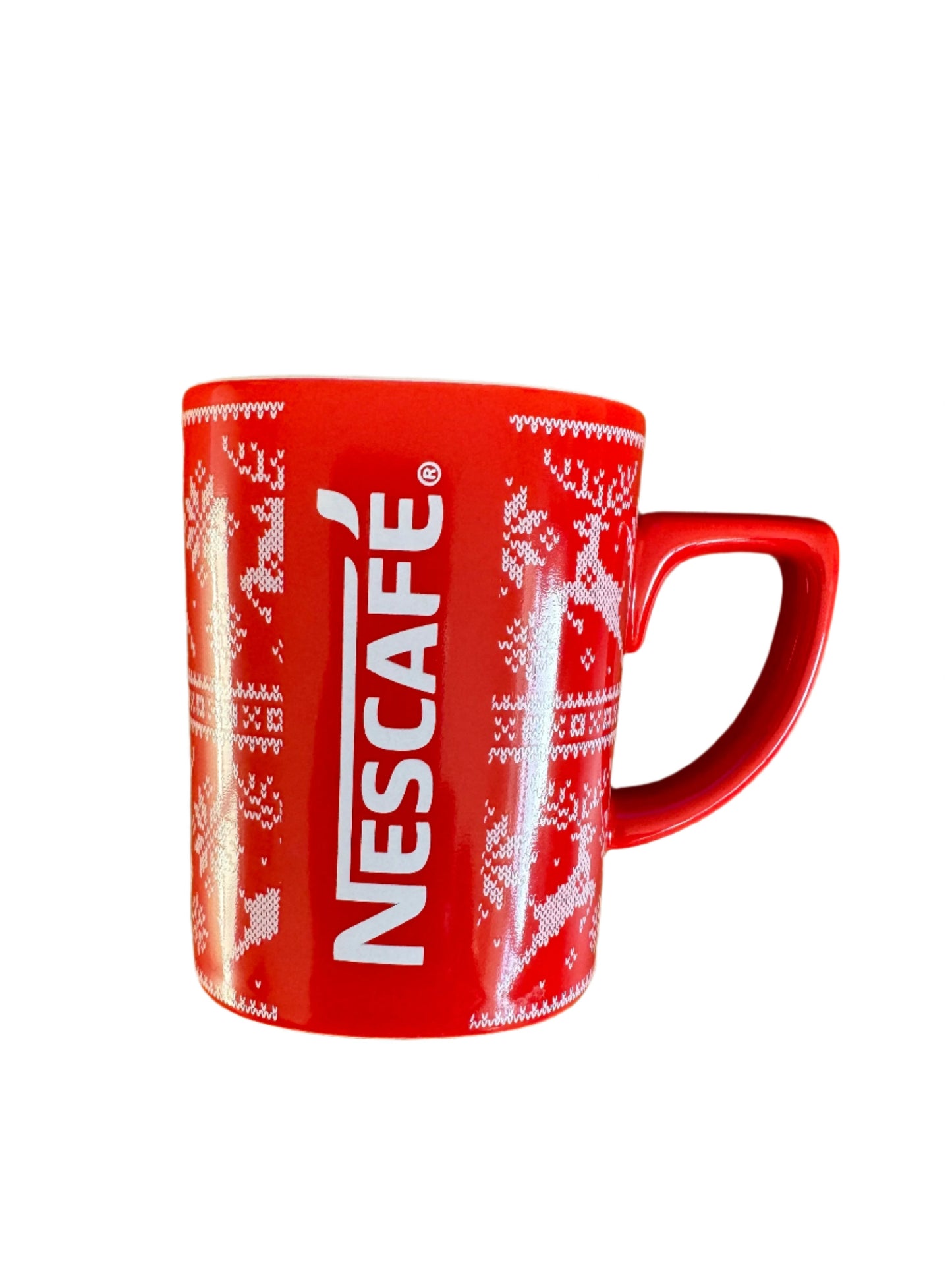 Vintage Nescafe Red Christmas Mug