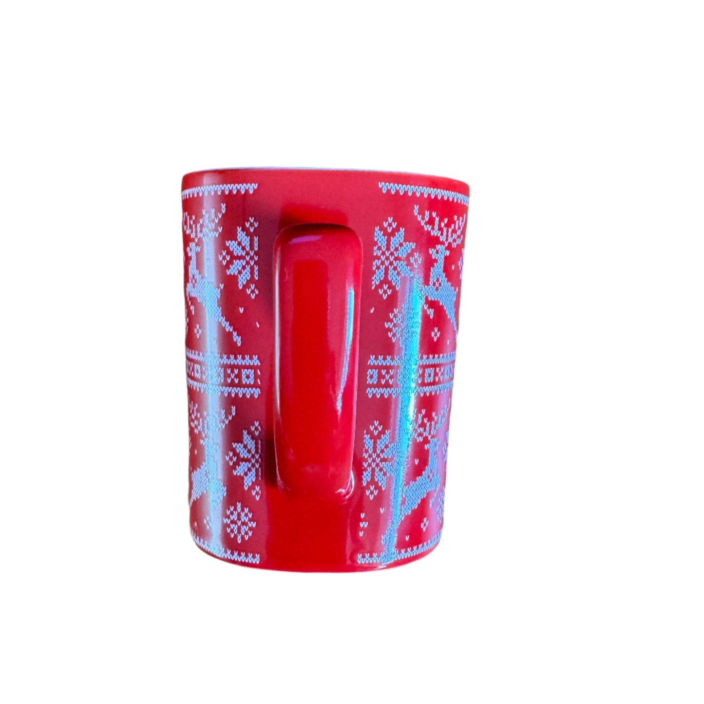 Vintage Nescafe Red Christmas Mug