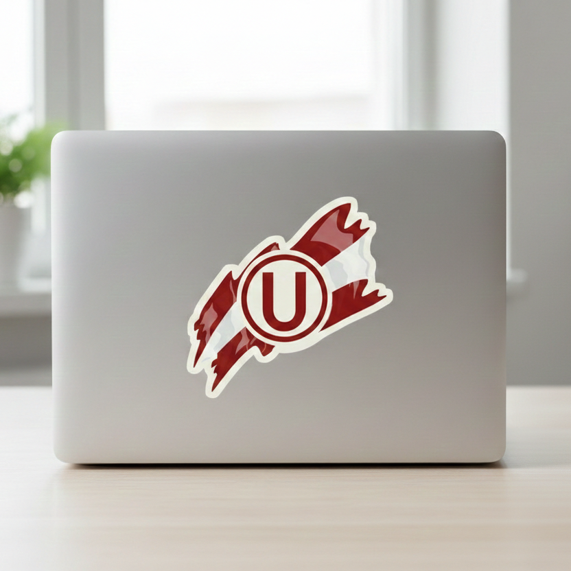Universitario de deportes Sticker for Cars, Bumpers, Windows, Laptops, Cups, and Phones 5.9” x 5.9”