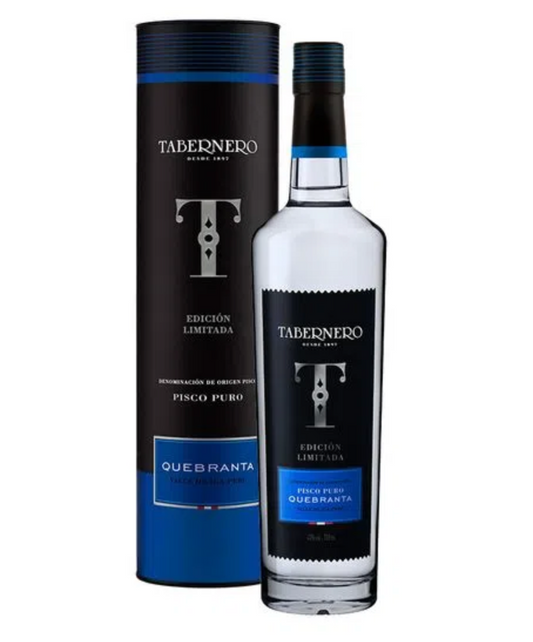 Tabernero Pisco Edición Limitada Quebranta 700 ml & Wasska Mix