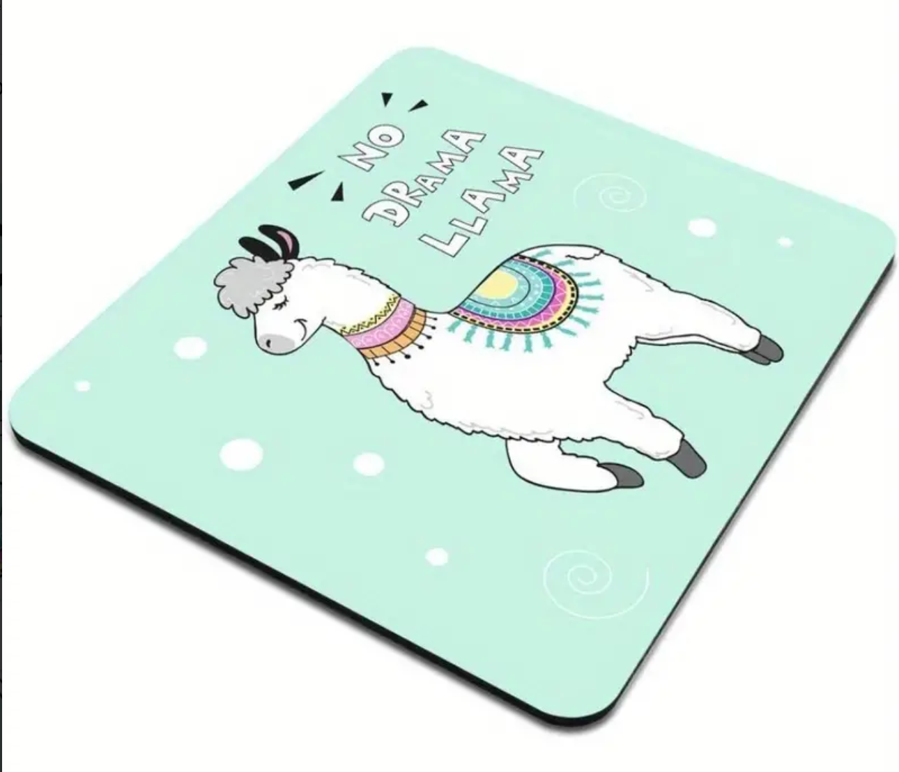 Llama Mouse Pad 7.9 X 9.5 Inch diferents sizes and shapes