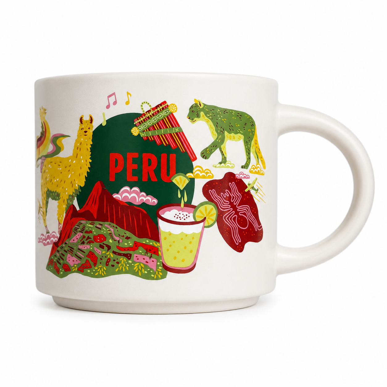 Taza Starbucks Peru Been There Series – Taza de cerámica de 14 oz – Nueva