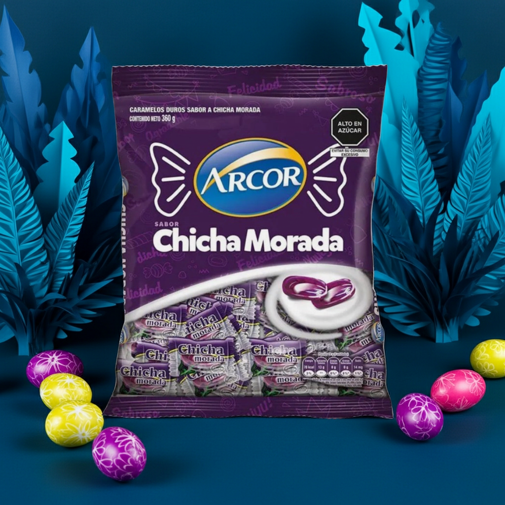 Arcor Chica Morada Candies – 12.7 oz / 360 gr – Classic Peruvian Sweet